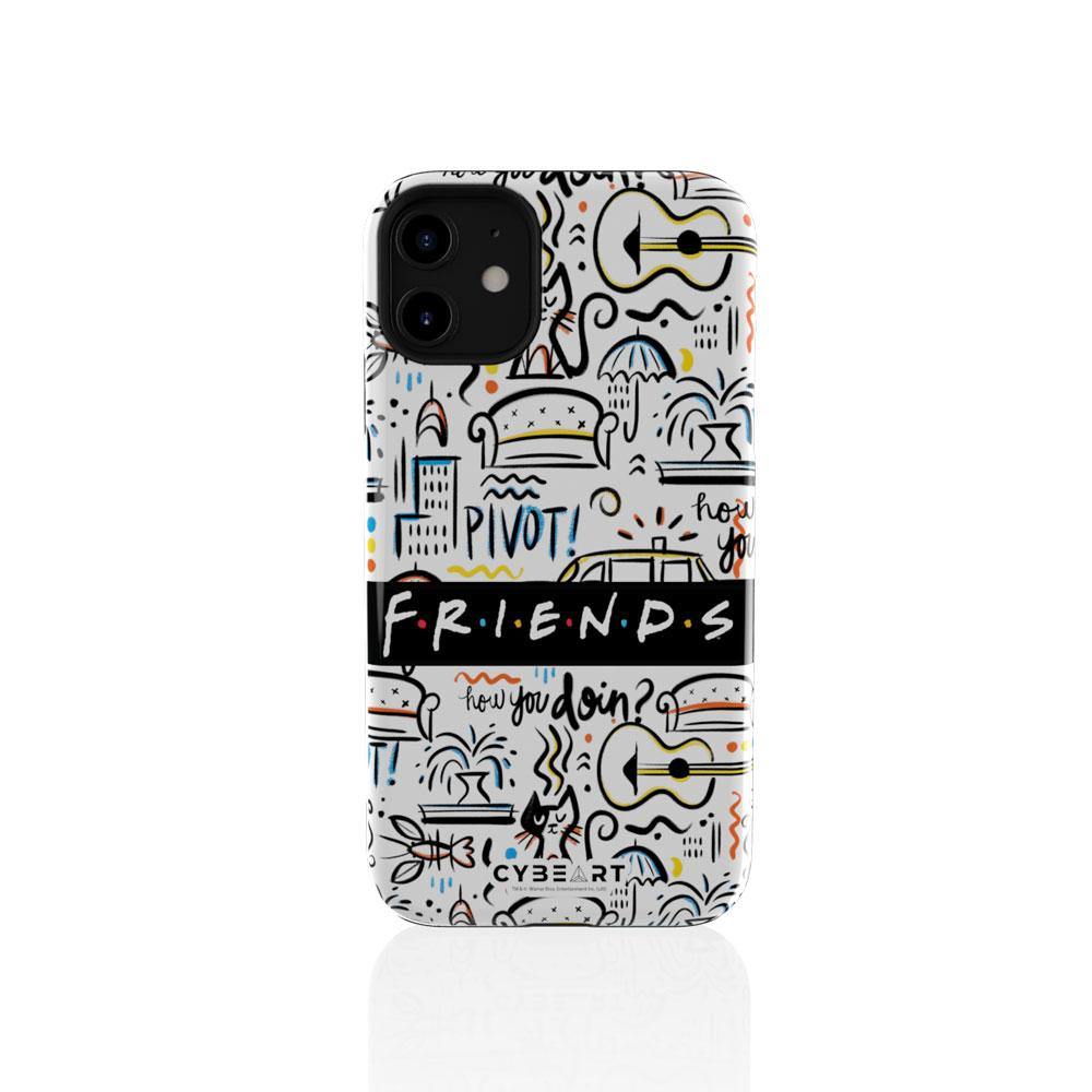 Friends Logo Pattern - Cybeart