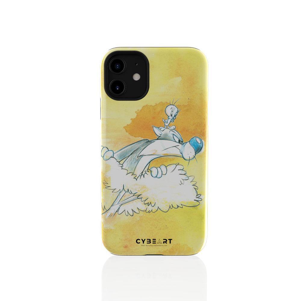 Sylvester & Tweety Scribble Art - Cybeart