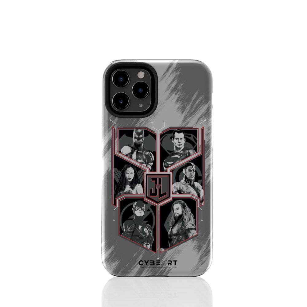 Justice League Heroes - Gray - Cybeart