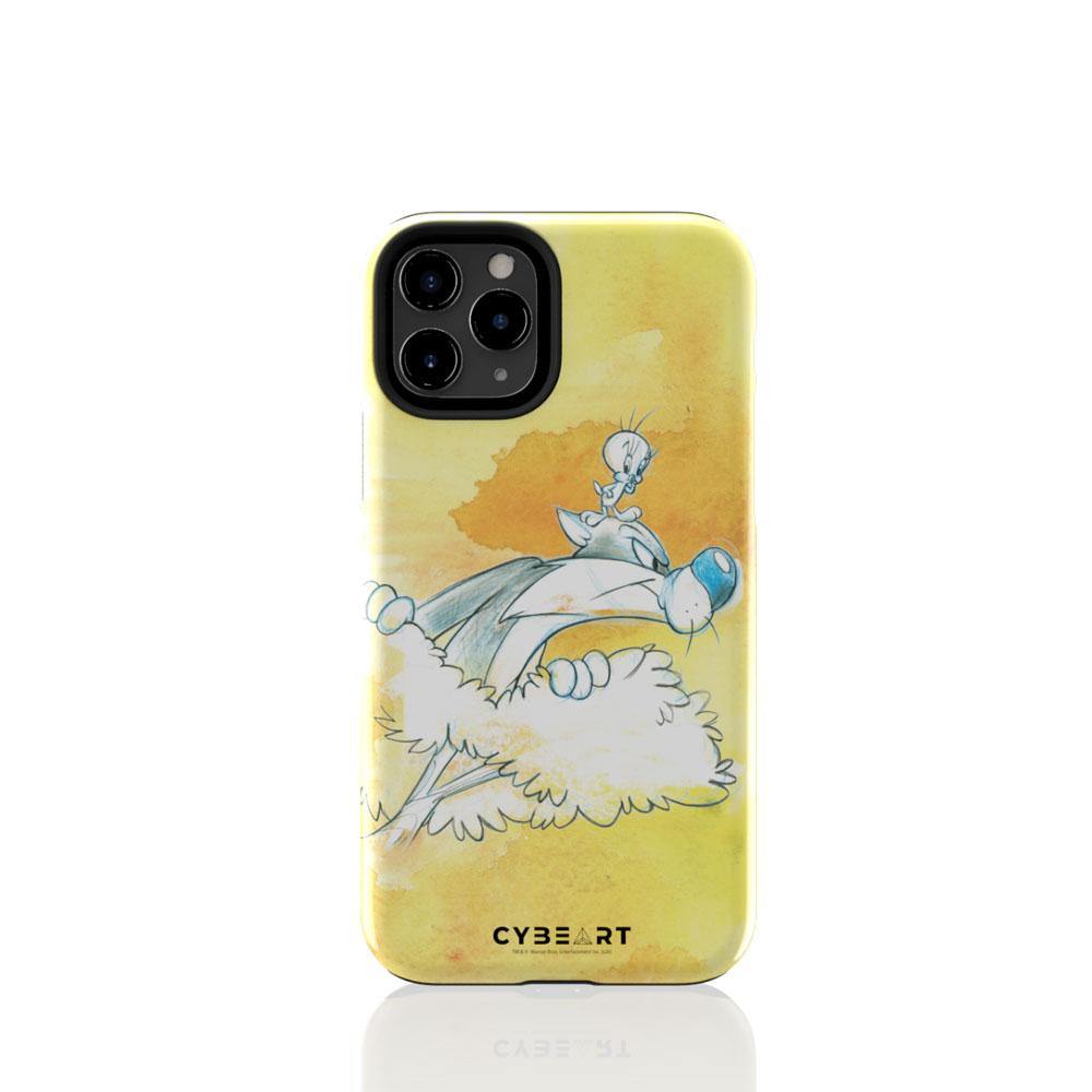 Sylvester & Tweety Scribble Art - Cybeart