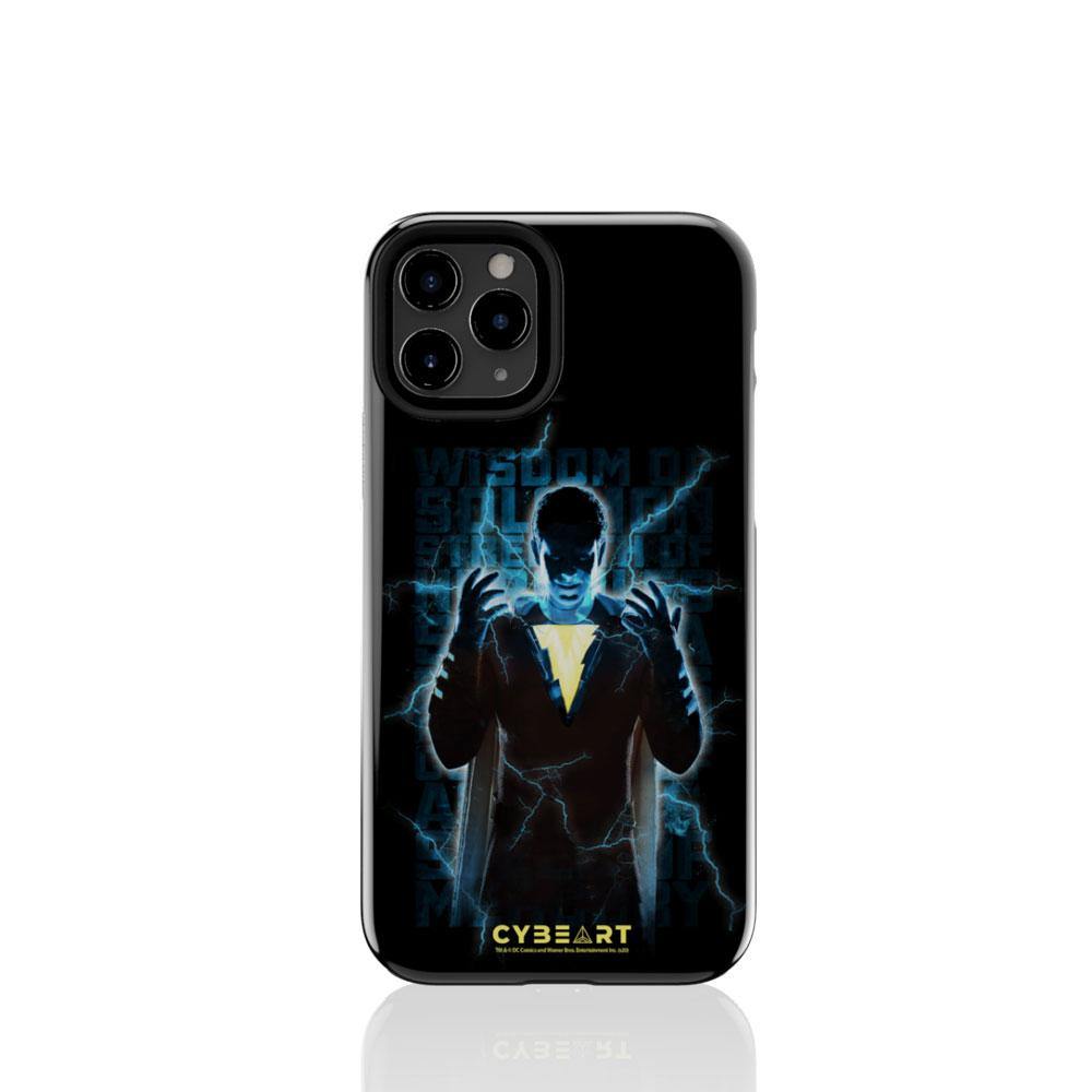 Shazam Lightning Silhouette - Cybeart