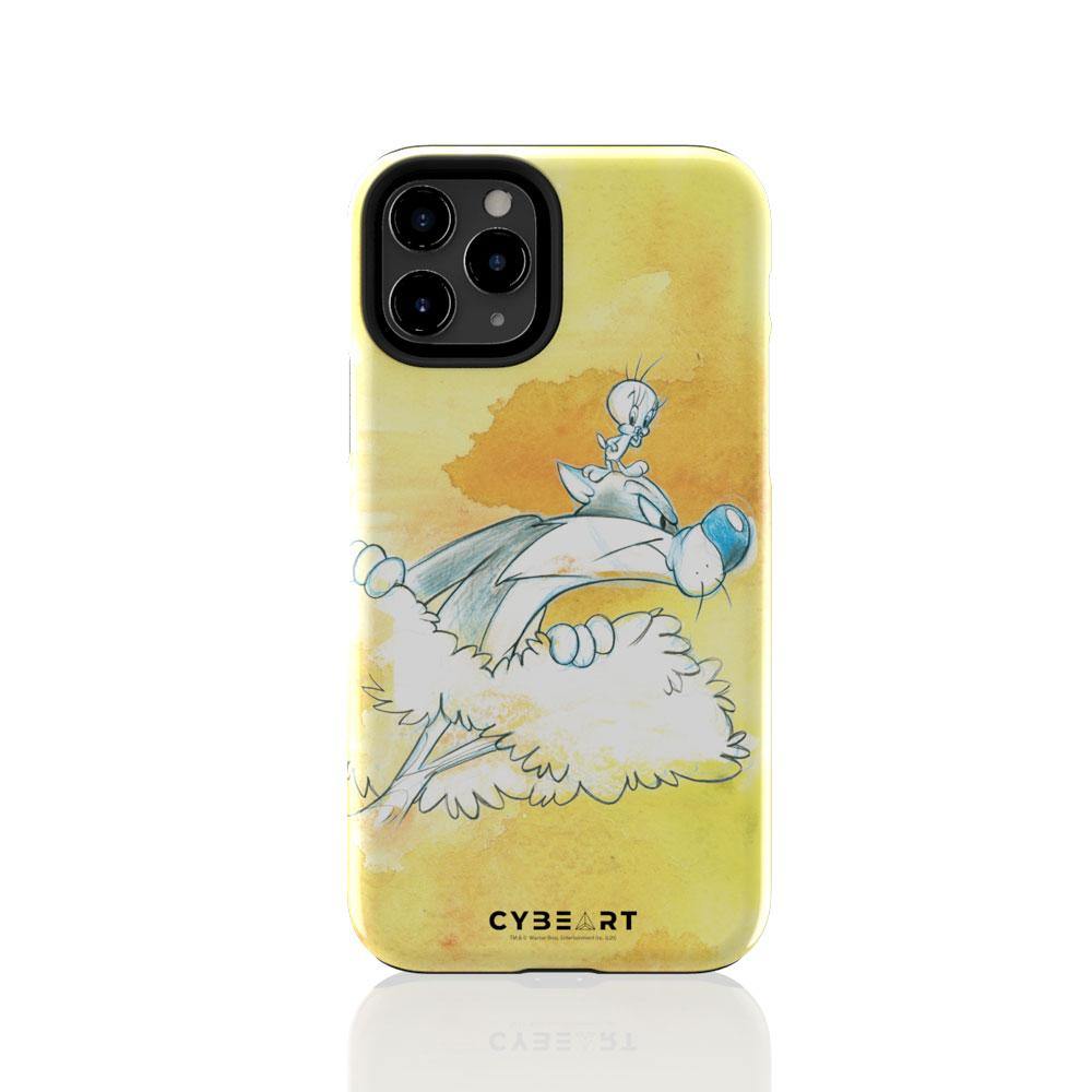 Sylvester & Tweety Scribble Art - Cybeart