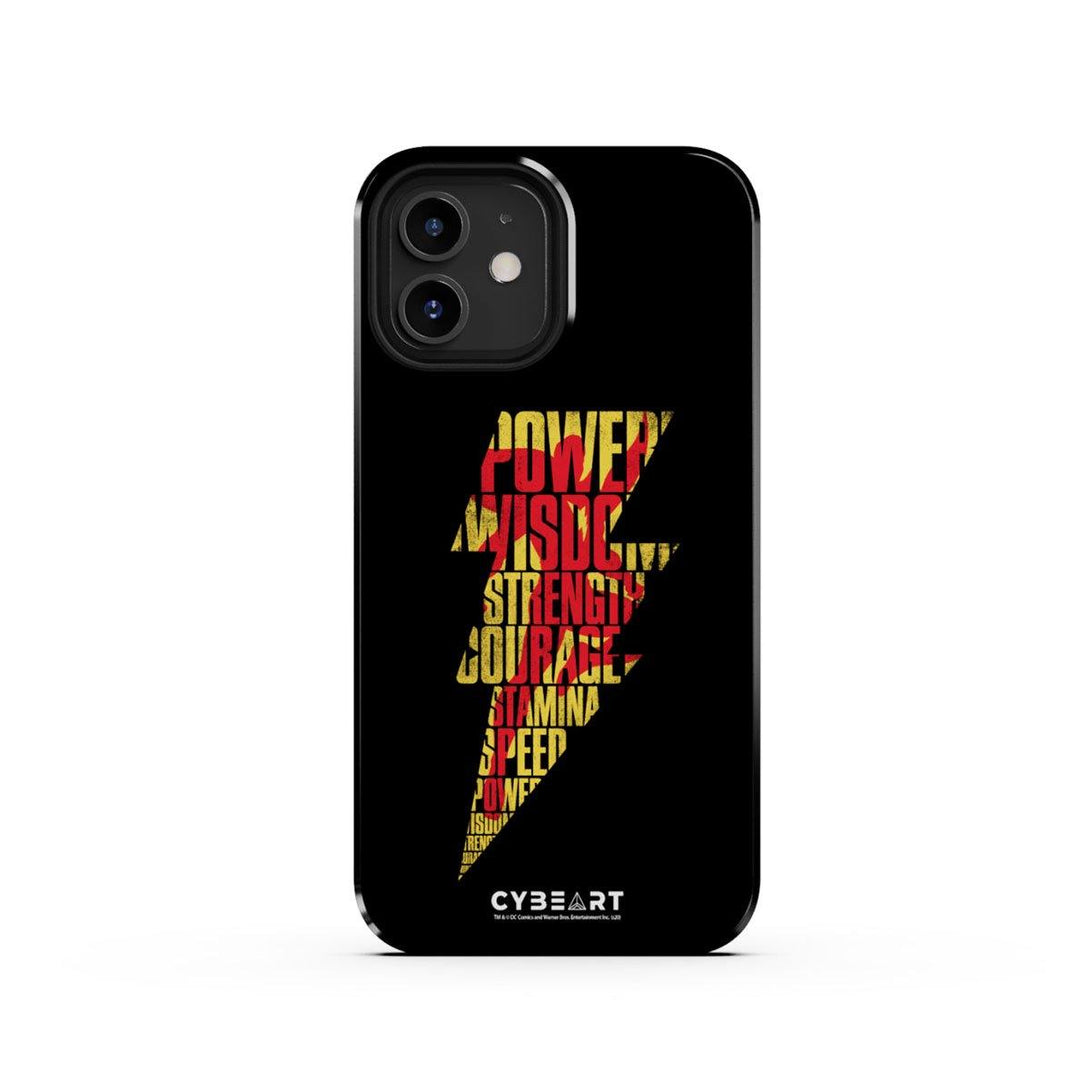 Shazam Emblem Text Art - Cybeart