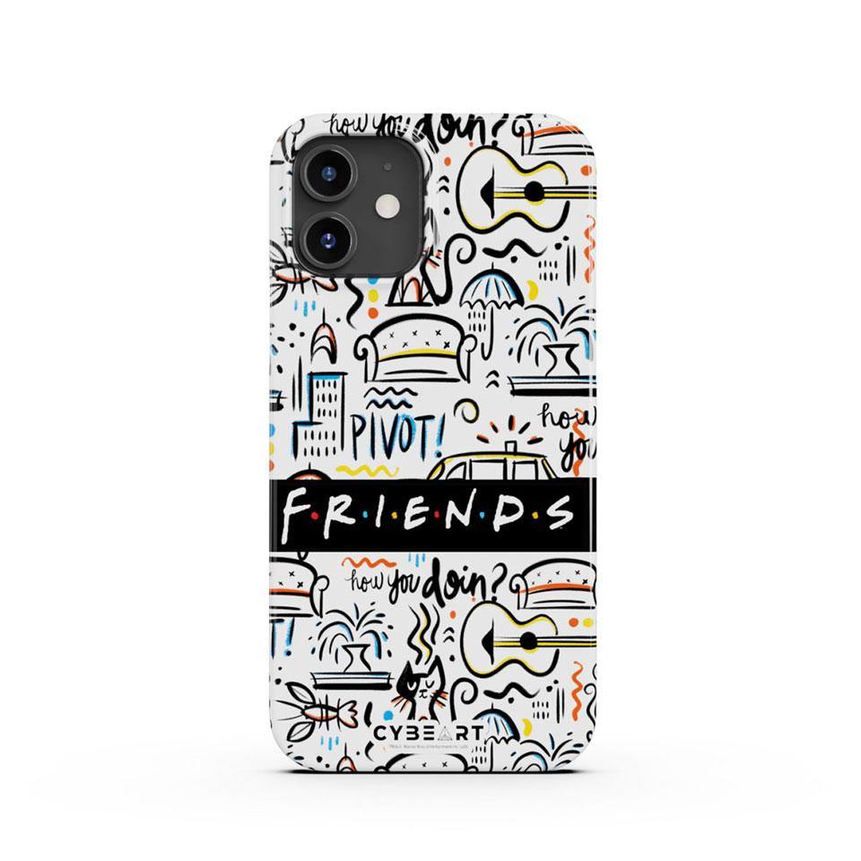 Friends Logo Pattern - Cybeart