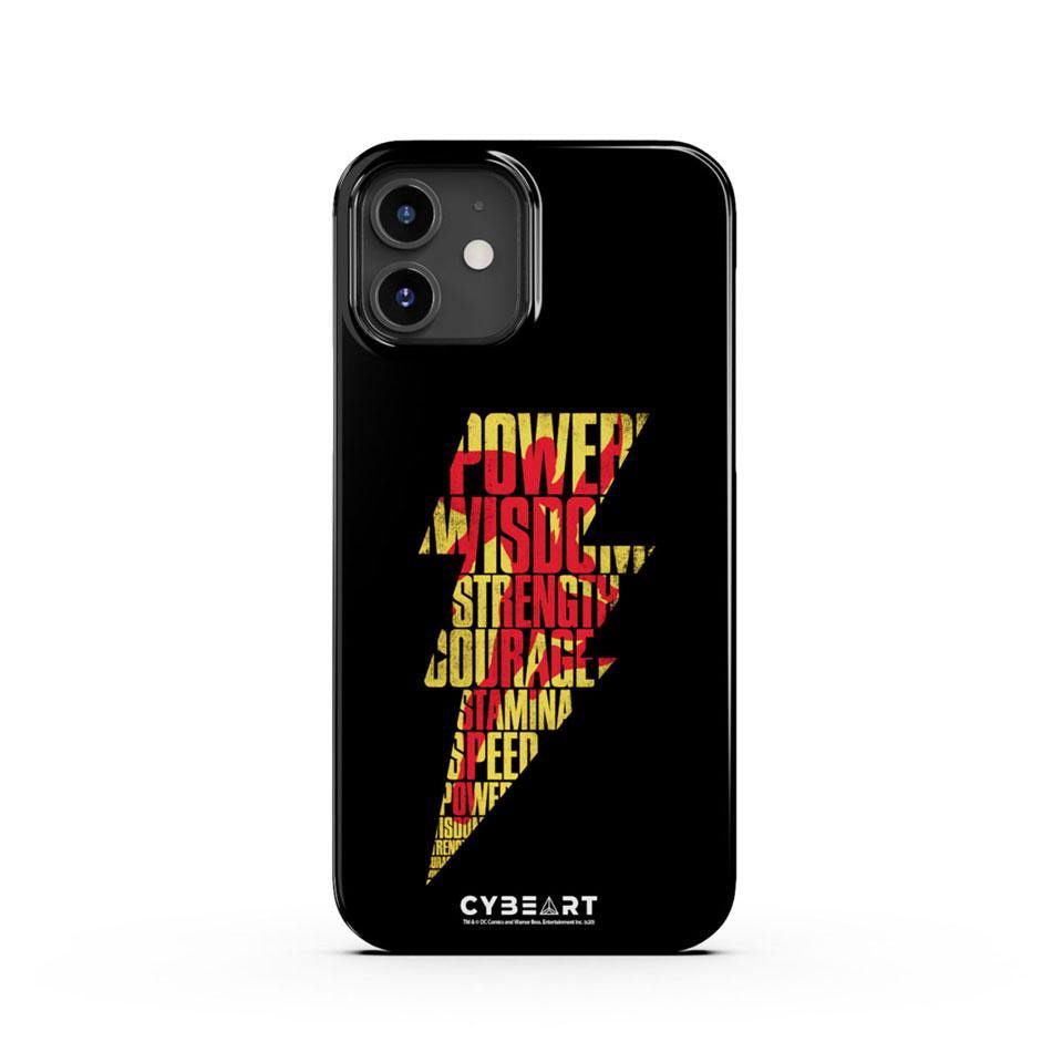 Shazam Emblem Text Art - Cybeart