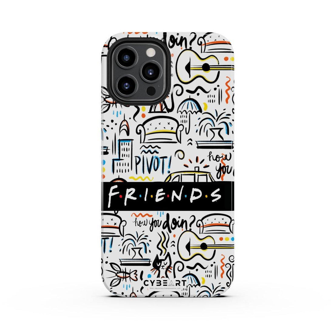 Friends Logo Pattern - Cybeart