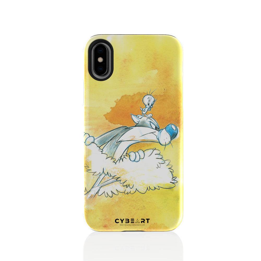 Sylvester & Tweety Scribble Art - Cybeart