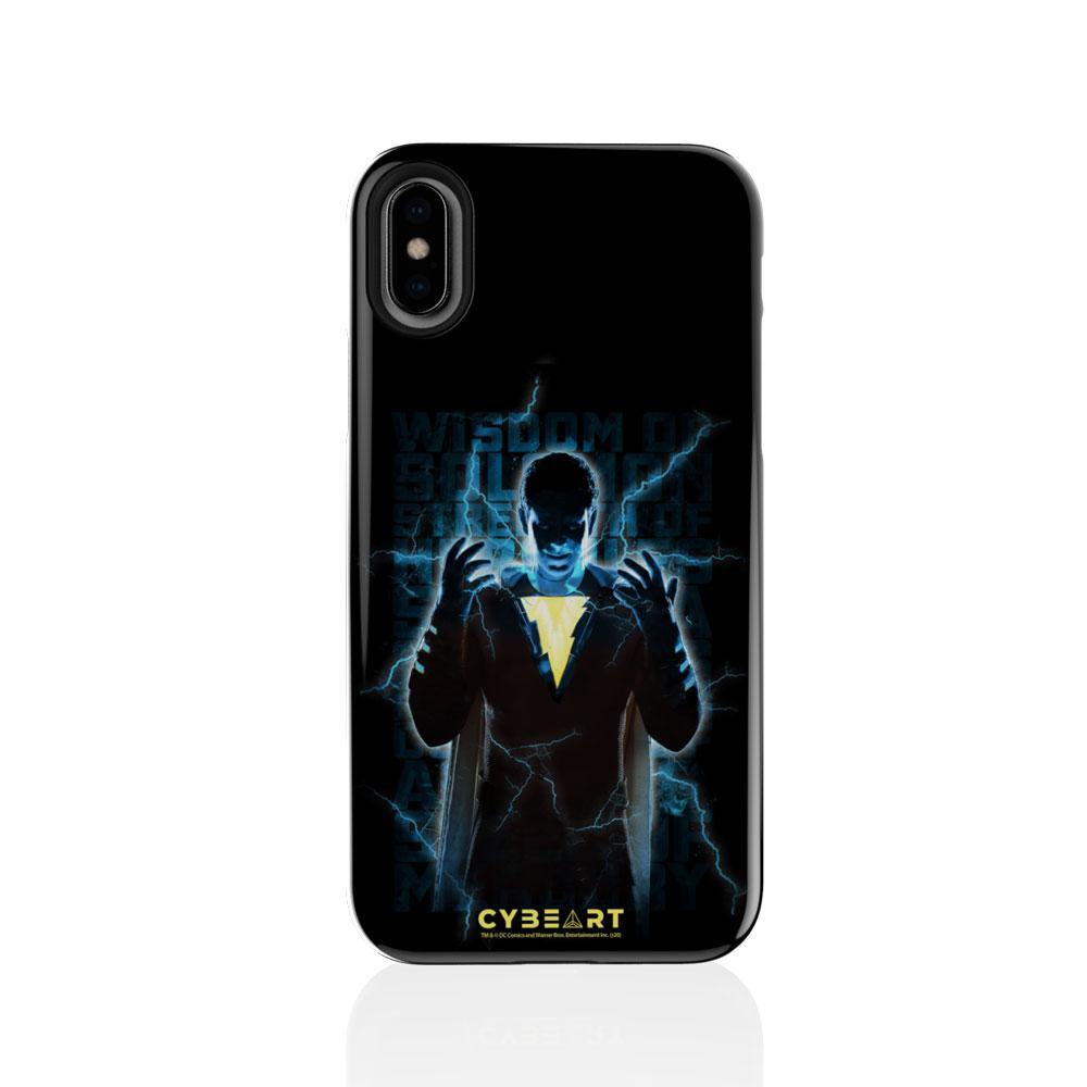 Shazam Lightning Silhouette - Cybeart