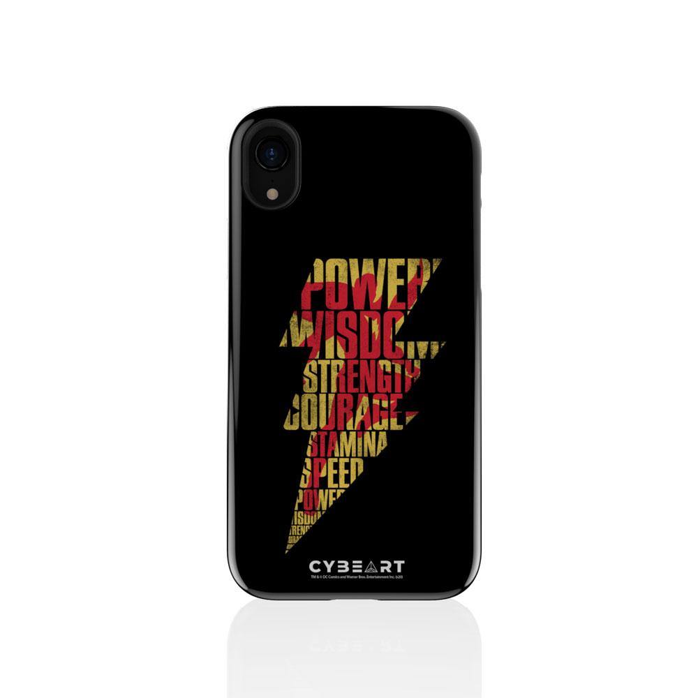 Shazam Emblem Text Art - Cybeart