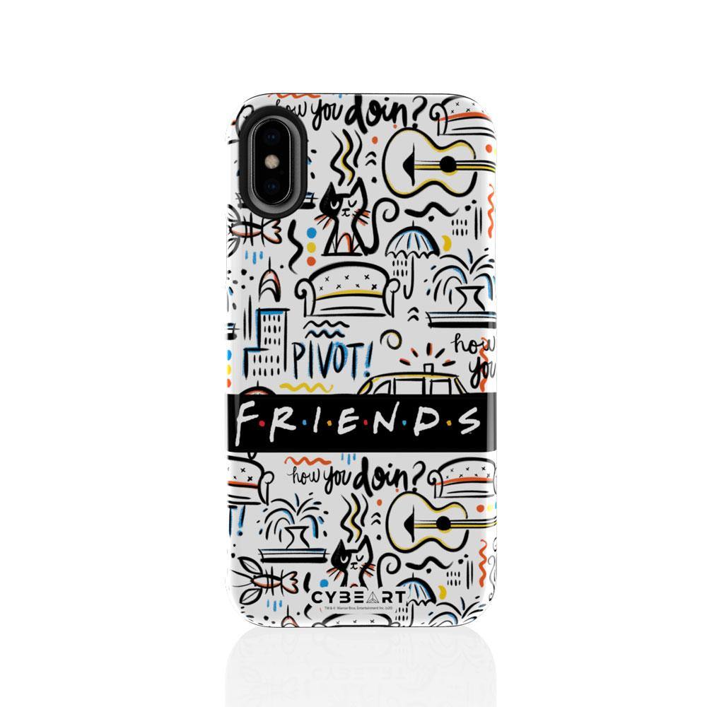 Friends Logo Pattern - Cybeart