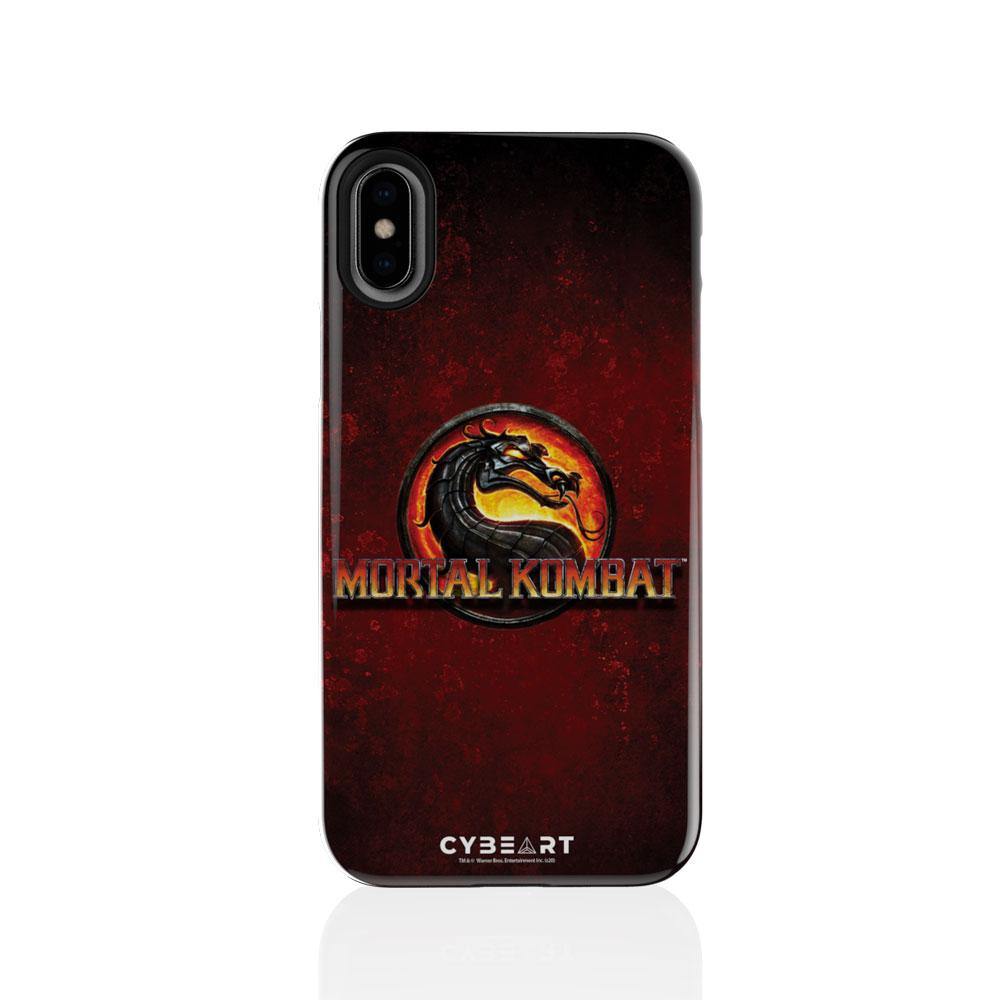 Mortal Kombat Stylised Logo - Cybeart