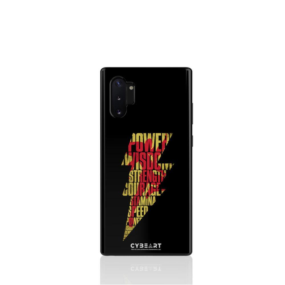 Shazam Emblem Text Art - Cybeart