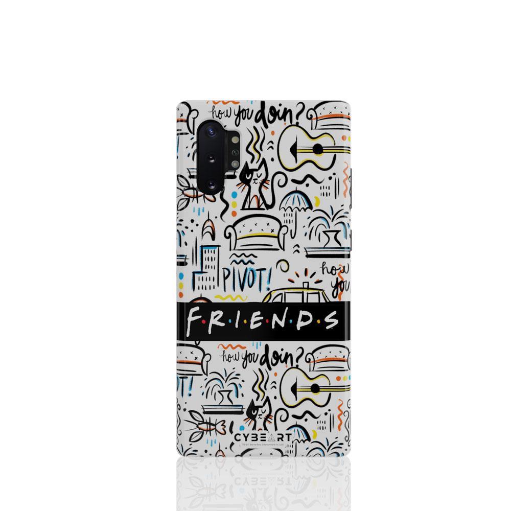 Friends Logo Pattern - Cybeart