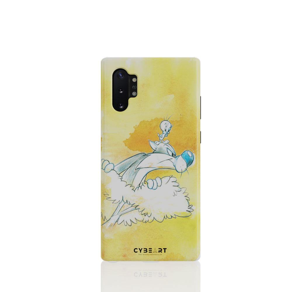 Sylvester & Tweety Scribble Art - Cybeart