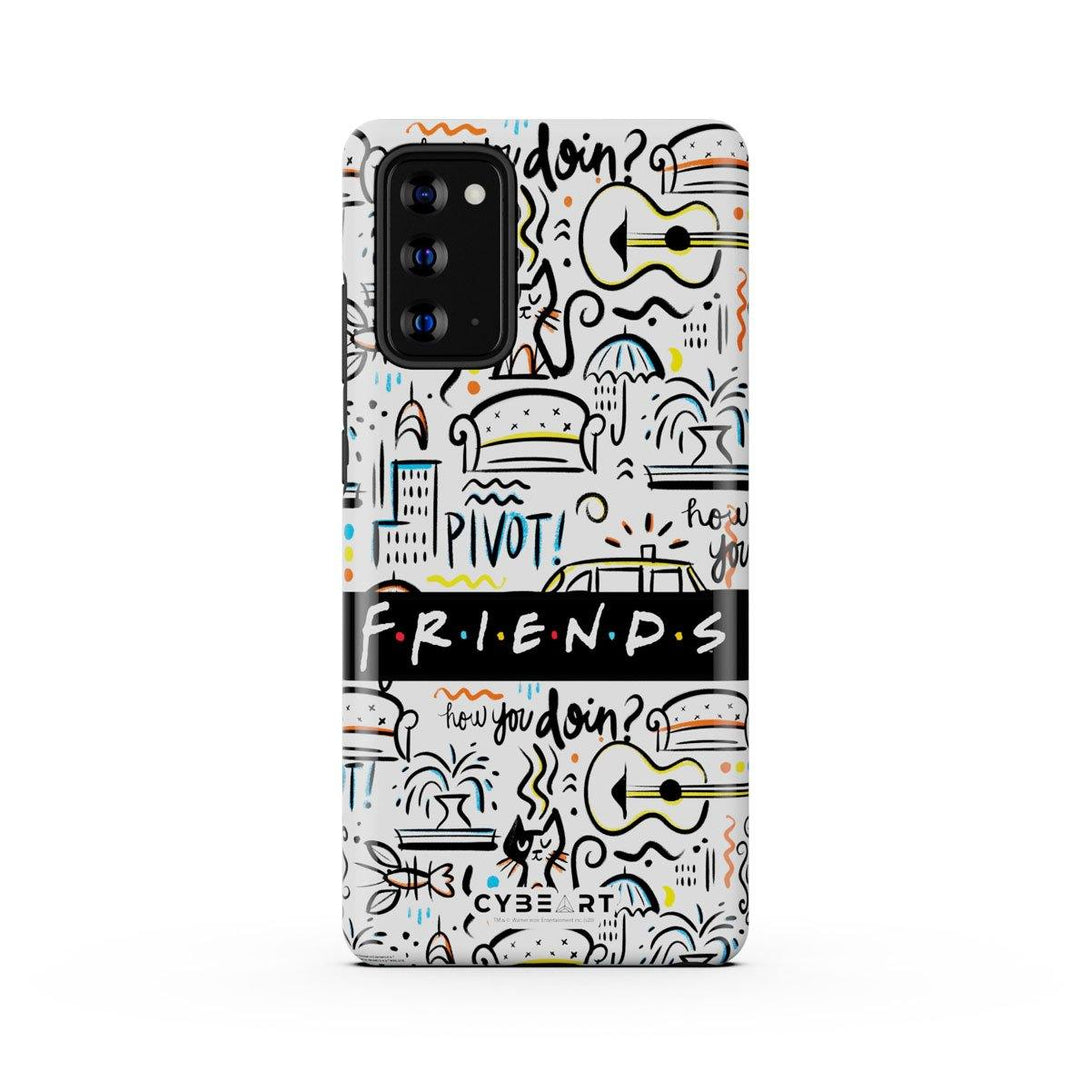 Friends Logo Pattern - Cybeart