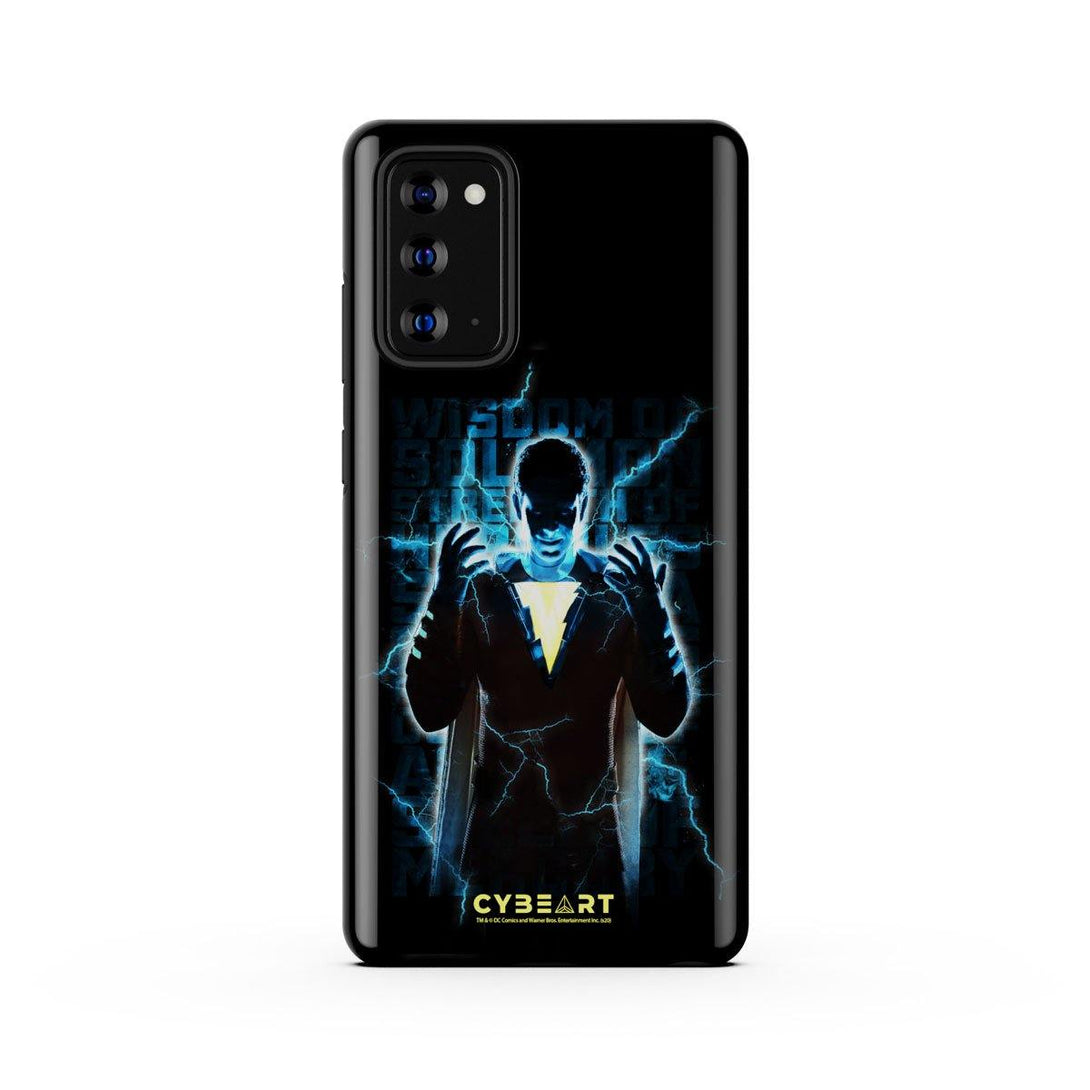 Shazam Lightning Silhouette - Cybeart