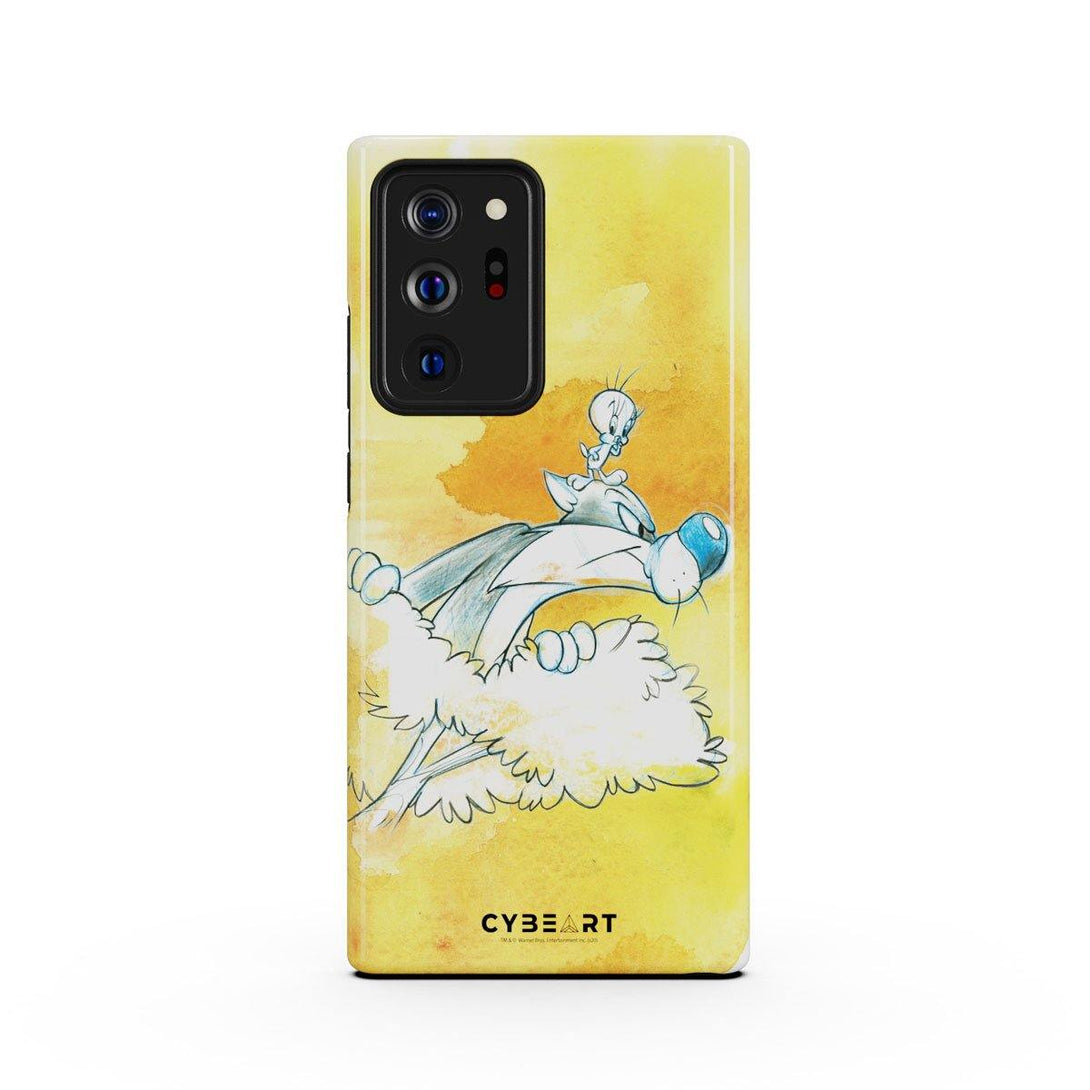 Sylvester & Tweety Scribble Art - Cybeart