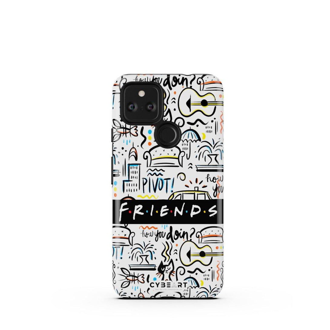 Friends Logo Pattern - Cybeart