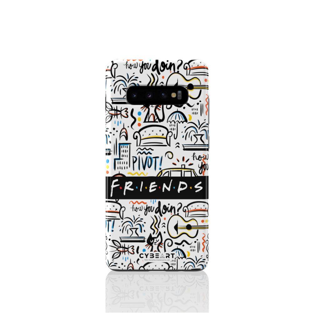 Friends Logo Pattern - Cybeart