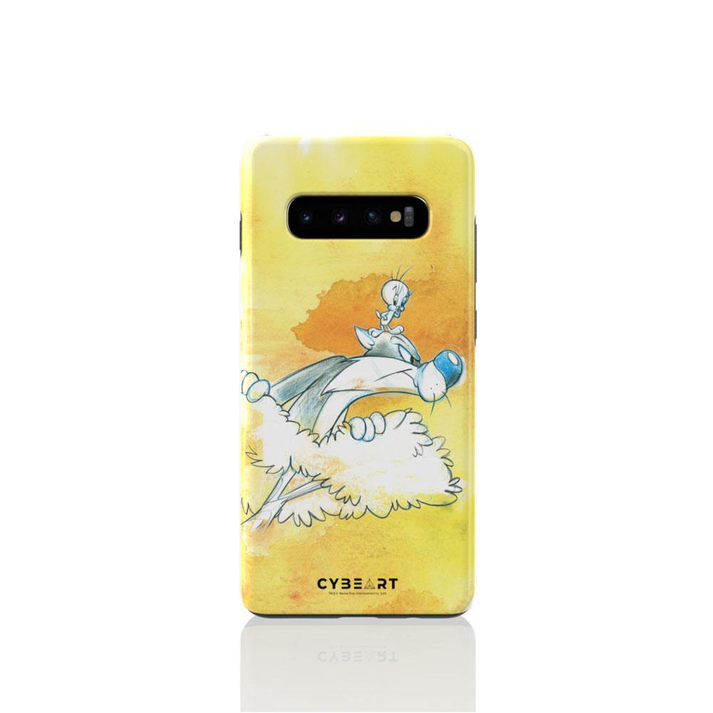 Sylvester & Tweety Scribble Art - Cybeart