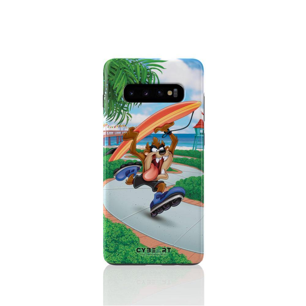 TAZ on Beach - Cybeart