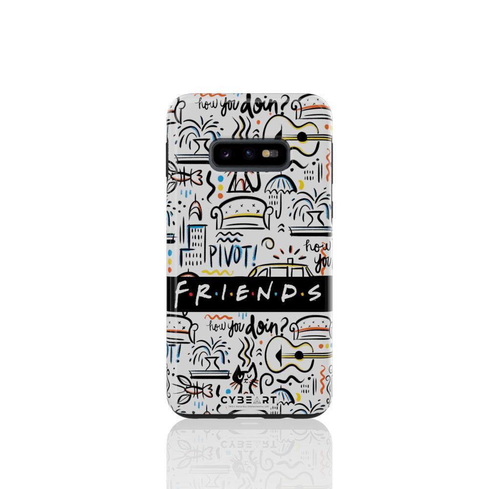 Friends Logo Pattern - Cybeart