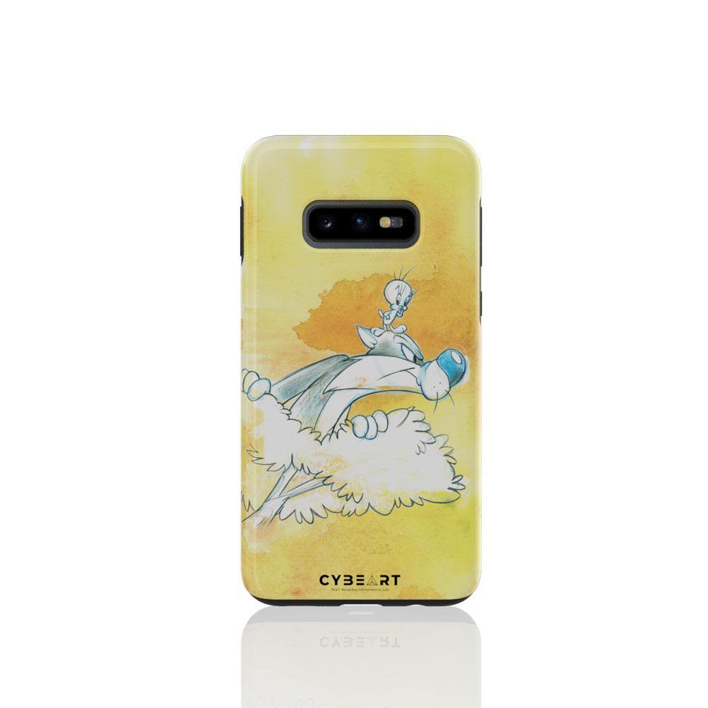 Sylvester & Tweety Scribble Art - Cybeart