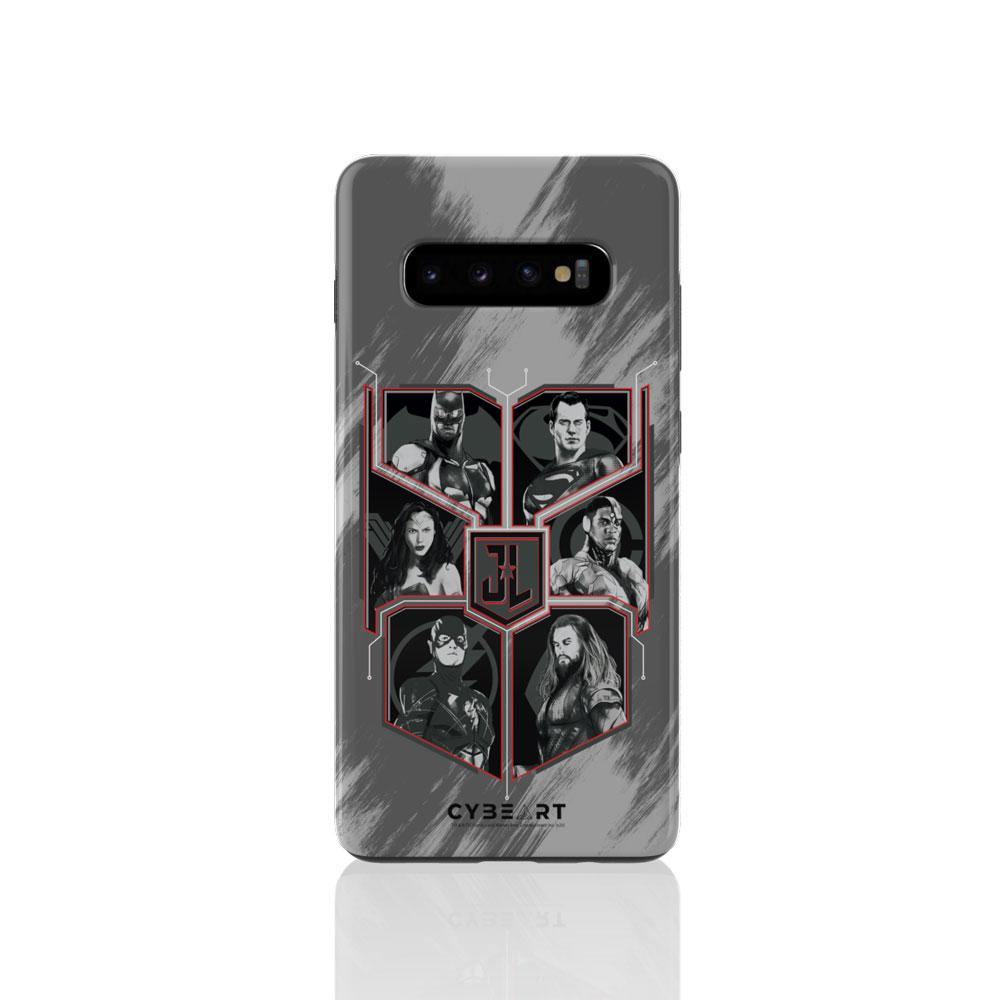 Justice League Heroes - Gray - Cybeart