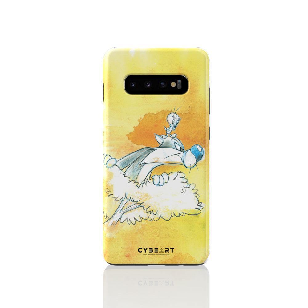 Sylvester & Tweety Scribble Art - Cybeart
