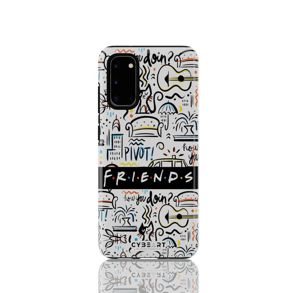 Friends Logo Pattern - Cybeart
