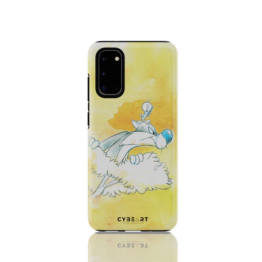 Sylvester & Tweety Scribble Art - Cybeart
