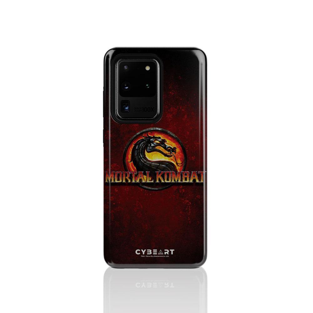 Mortal Kombat Stylised Logo - Cybeart