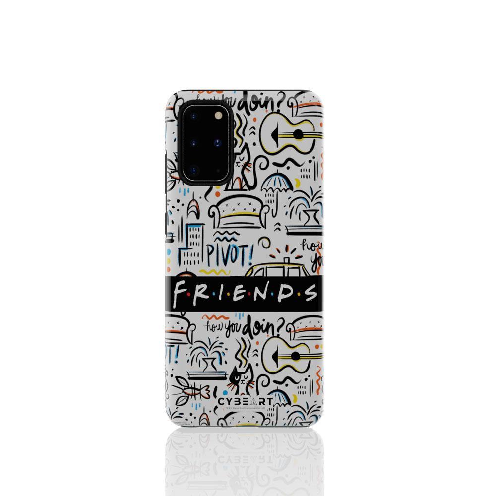 Friends Logo Pattern - Cybeart