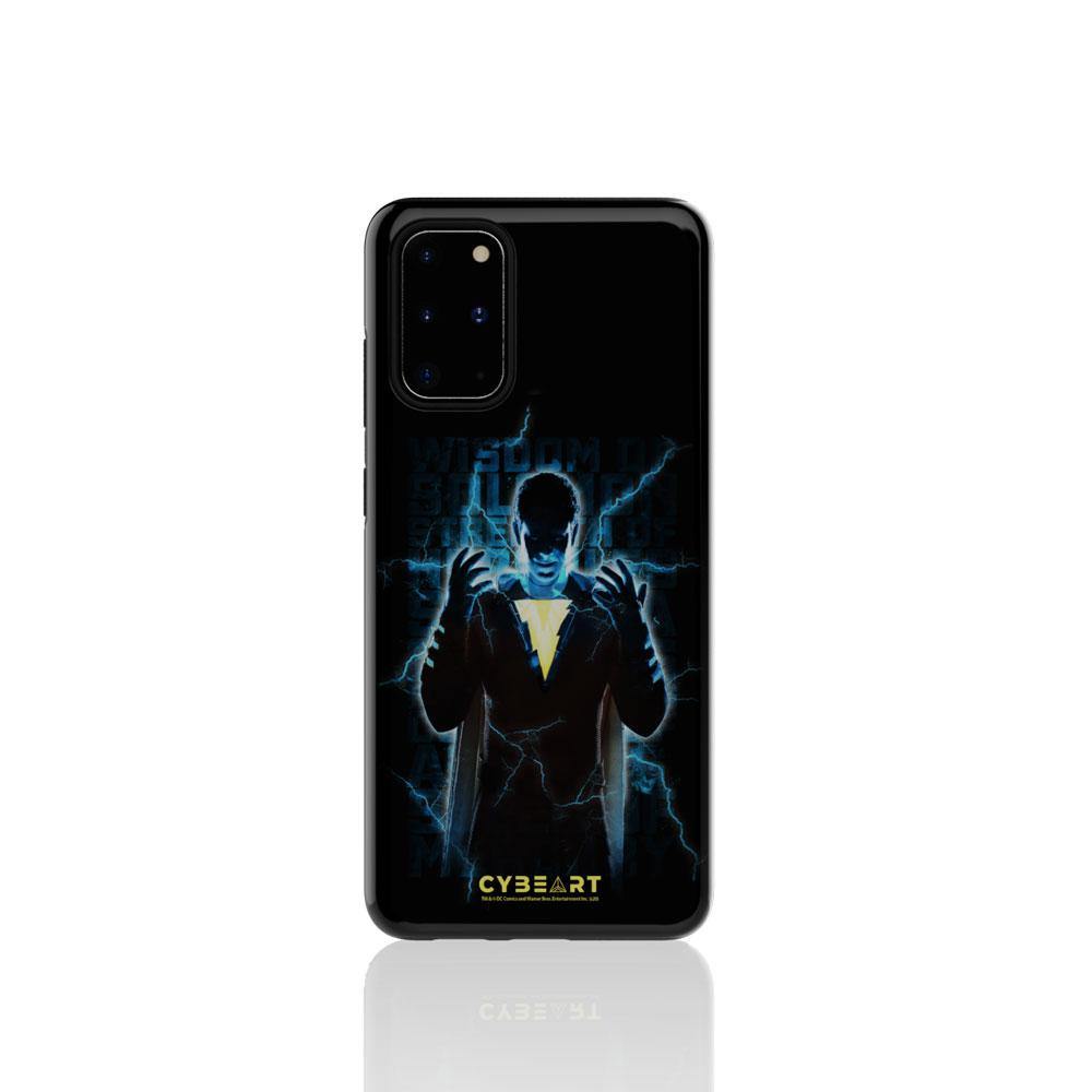 Shazam Lightning Silhouette - Cybeart