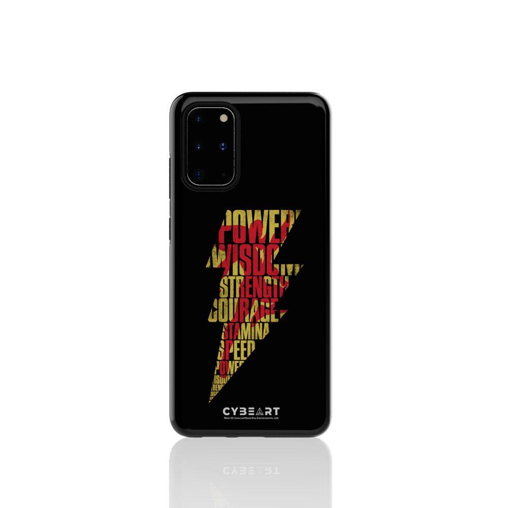 Shazam Emblem Text Art - Cybeart