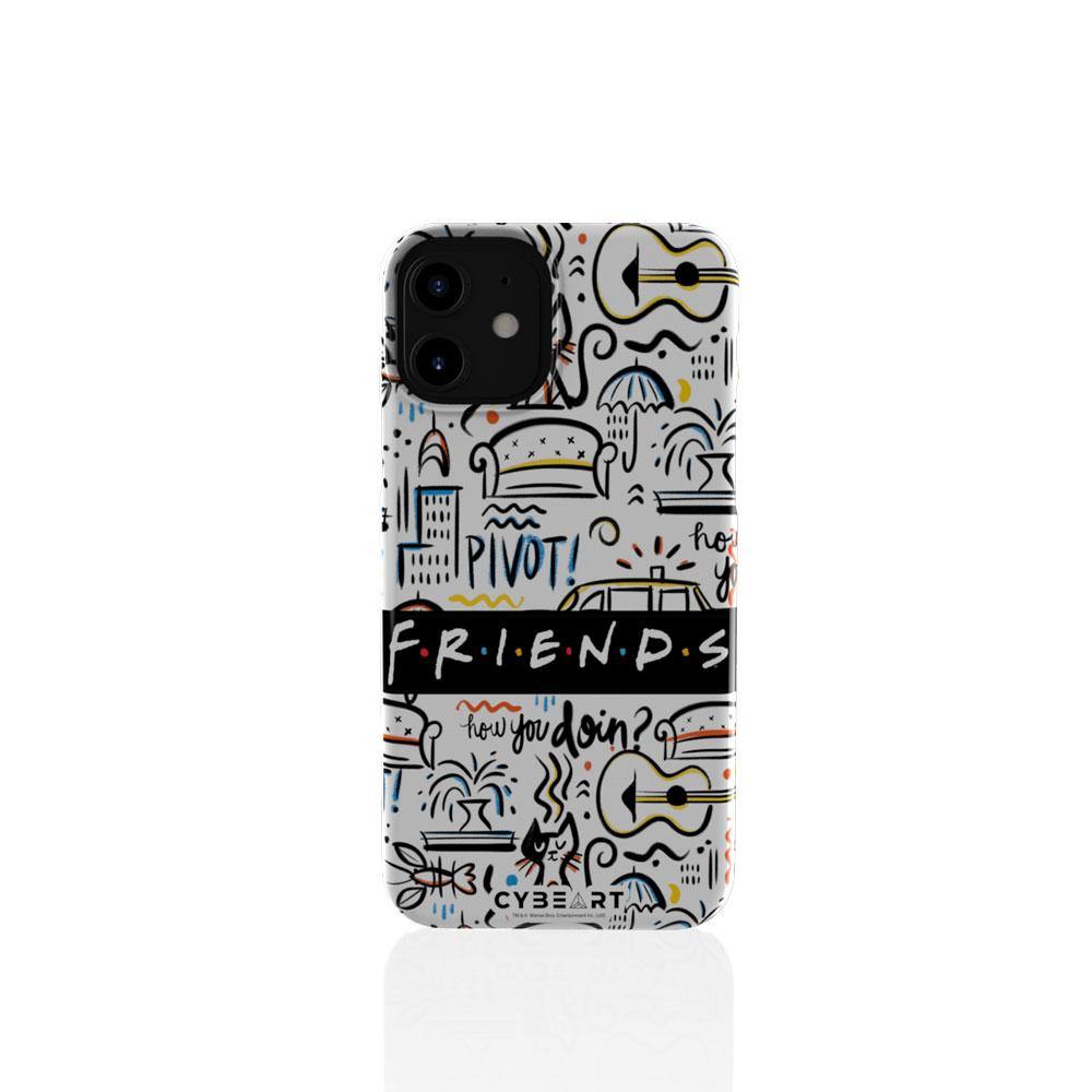 Friends Logo Pattern - Cybeart