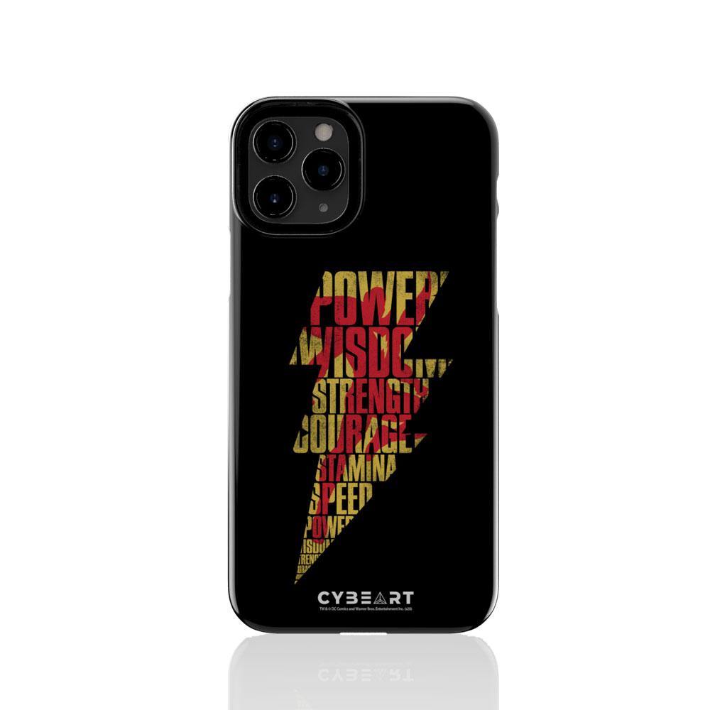Shazam Emblem Text Art - Cybeart