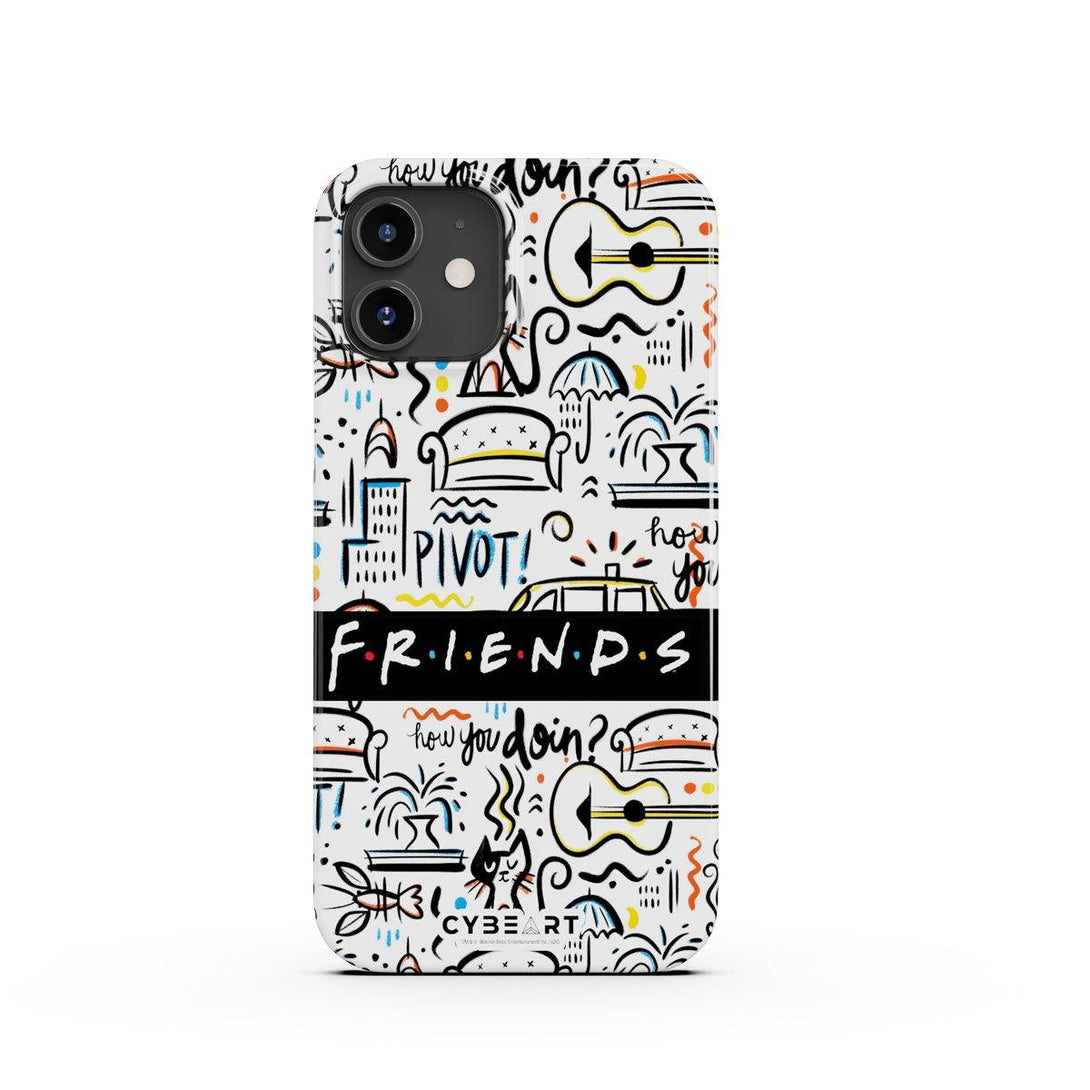 Friends Logo Pattern - Cybeart