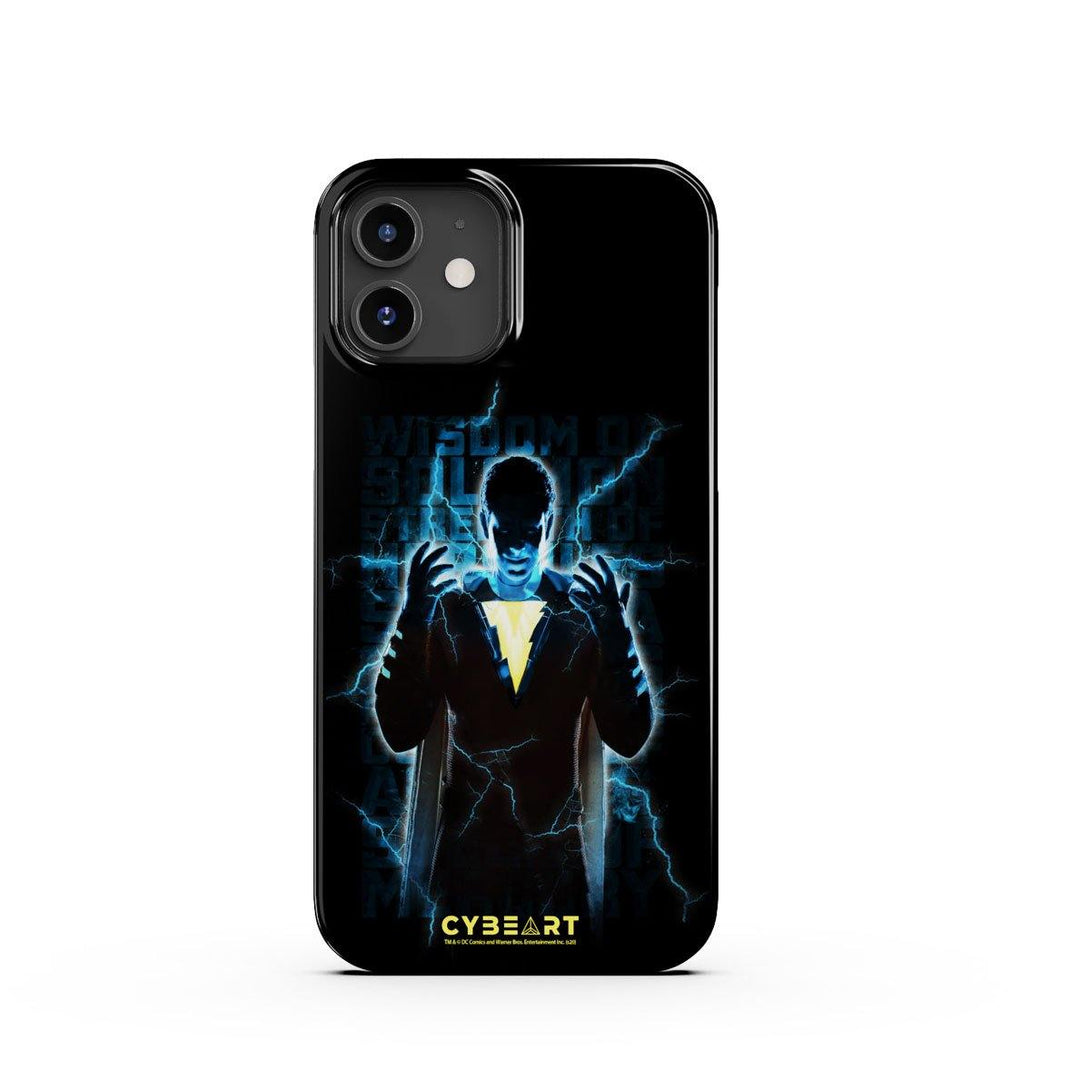 Shazam Lightning Silhouette - Cybeart