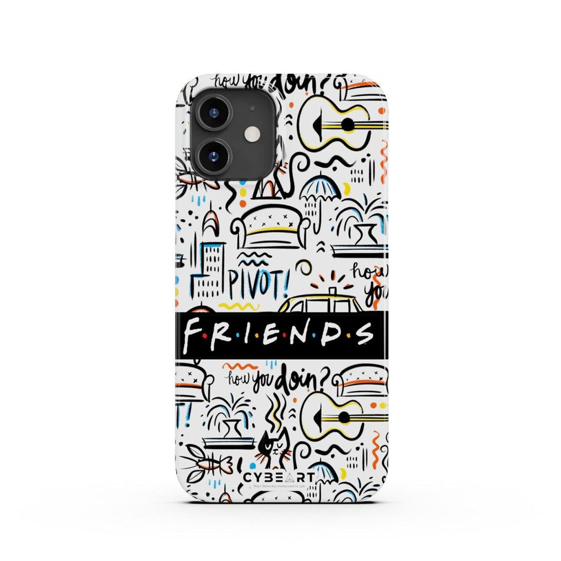 Friends Logo Pattern - Cybeart