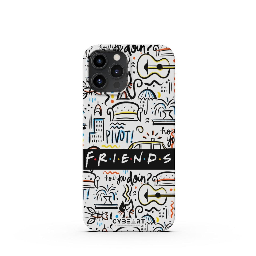 Friends Logo Pattern - Cybeart