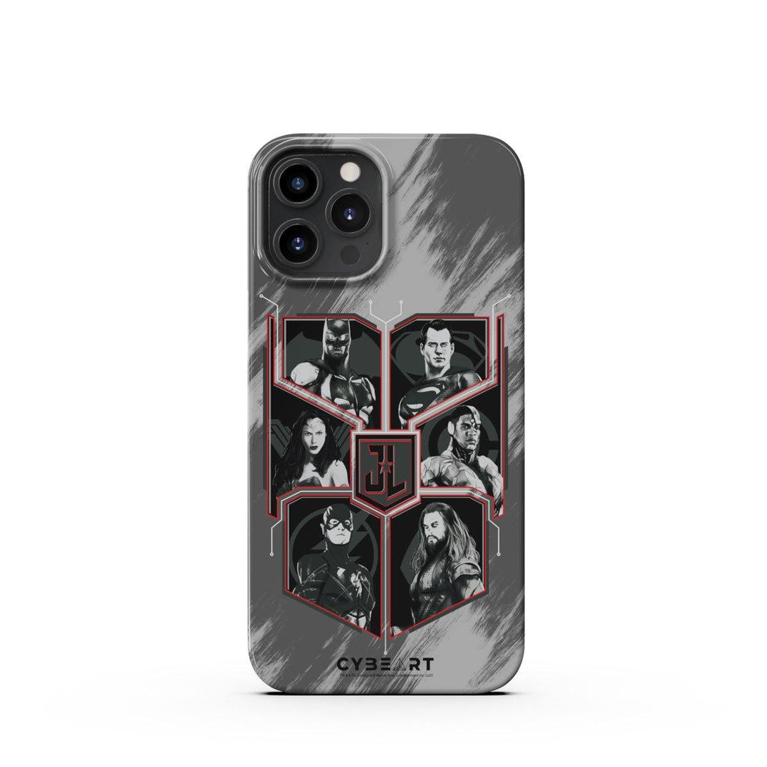 Justice League Heroes - Gray - Cybeart