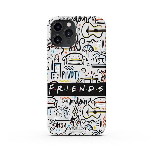 Friends Logo Pattern - Cybeart