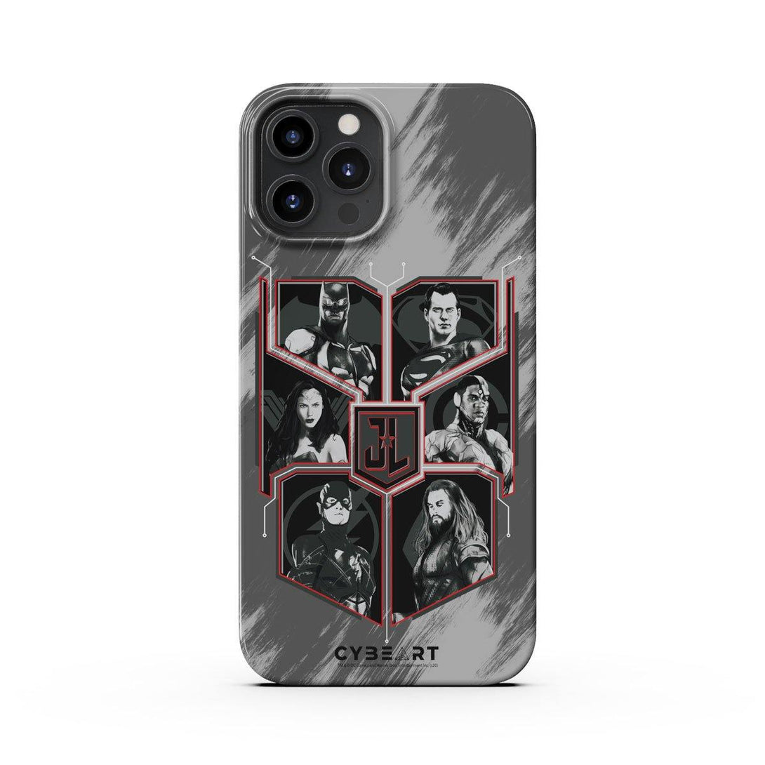 Justice League Heroes - Gray - Cybeart