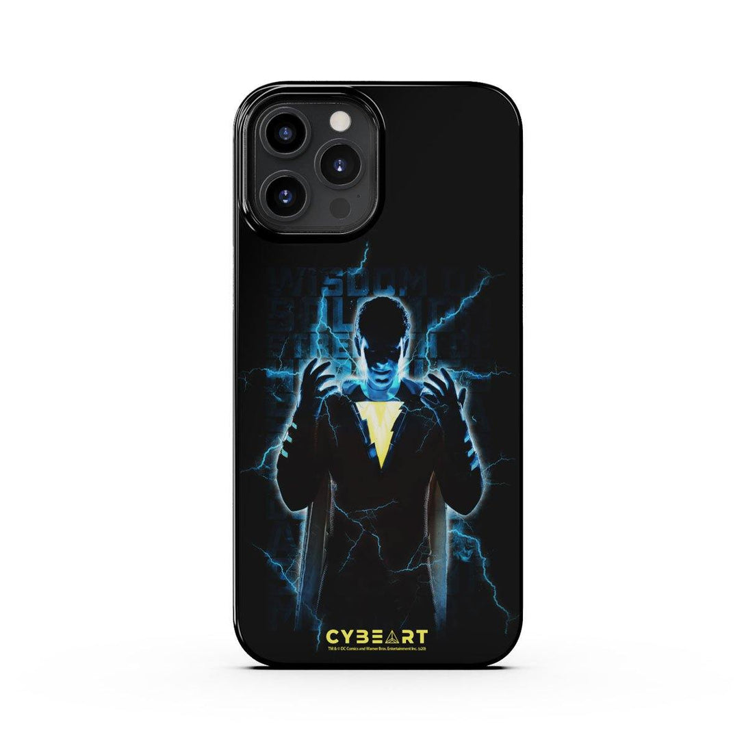 Shazam Lightning Silhouette - Cybeart