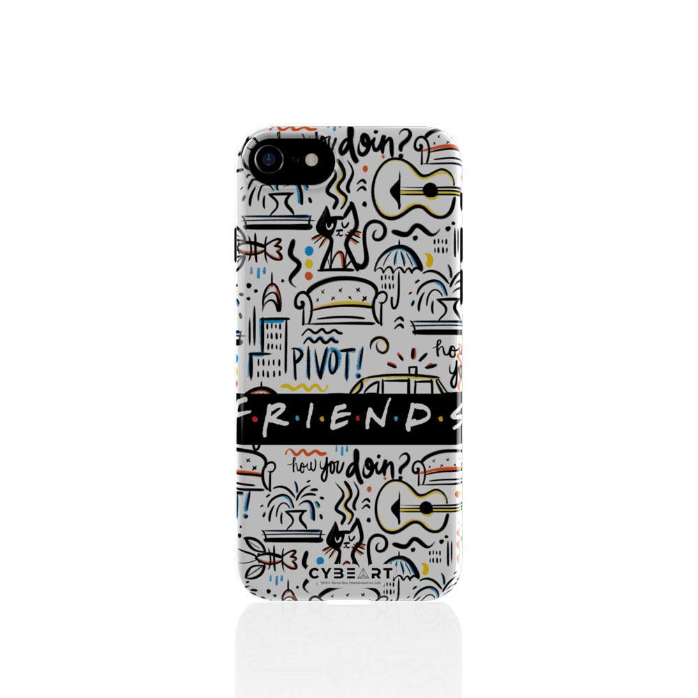 Friends Logo Pattern - Cybeart