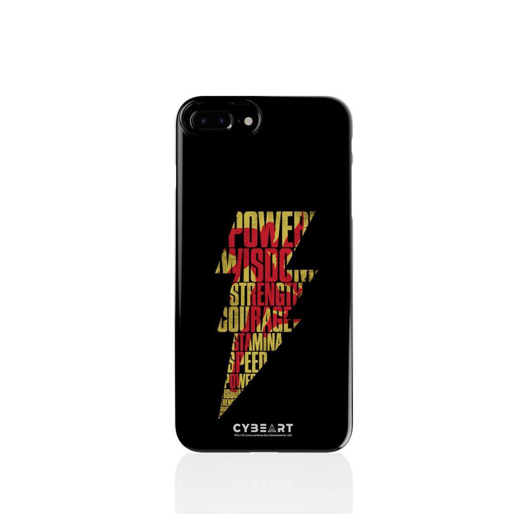 Shazam Emblem Text Art - Cybeart
