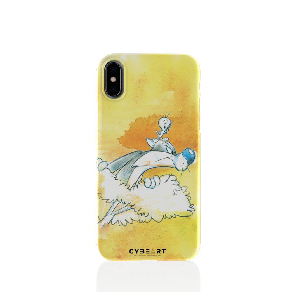 Sylvester & Tweety Scribble Art - Cybeart