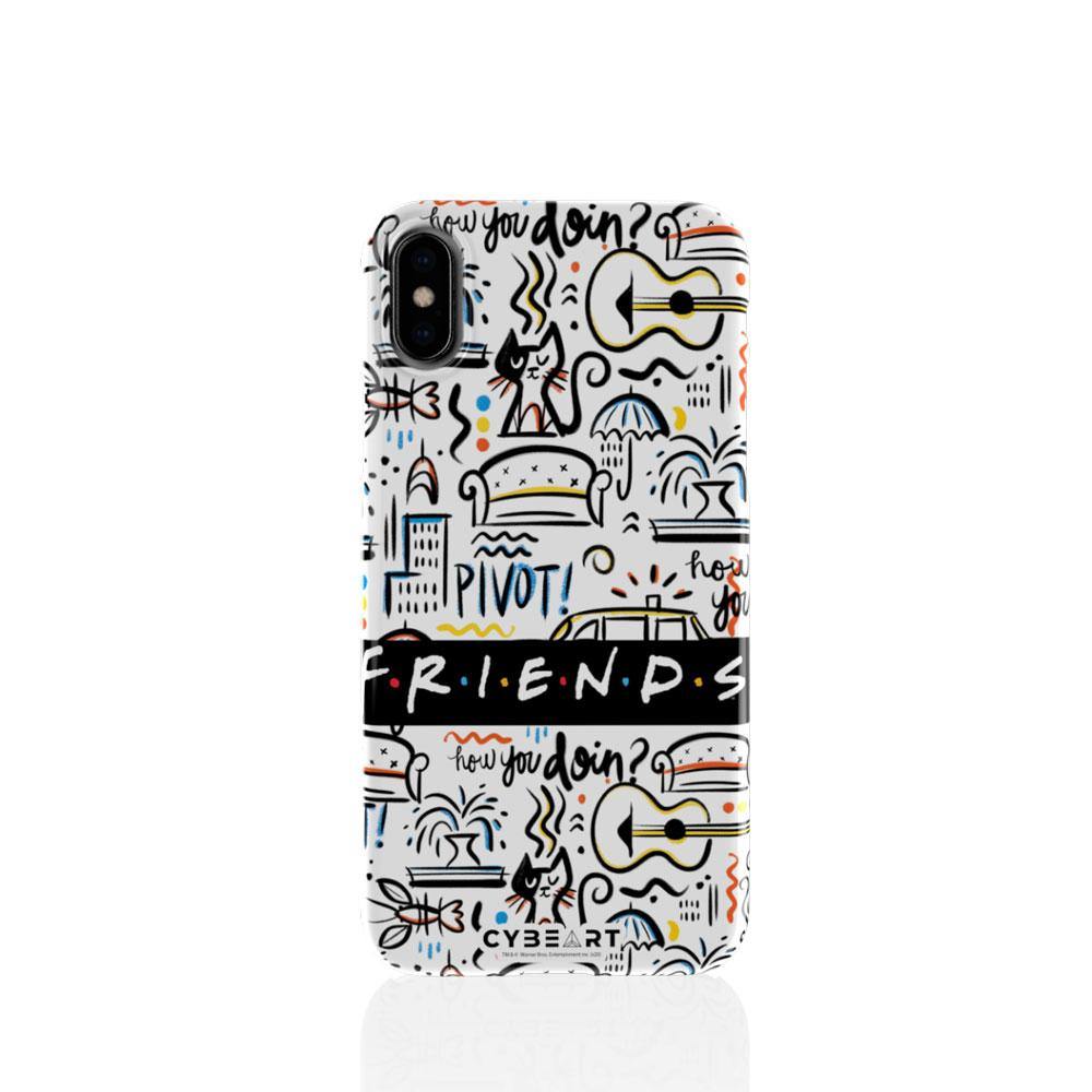 Friends Logo Pattern - Cybeart