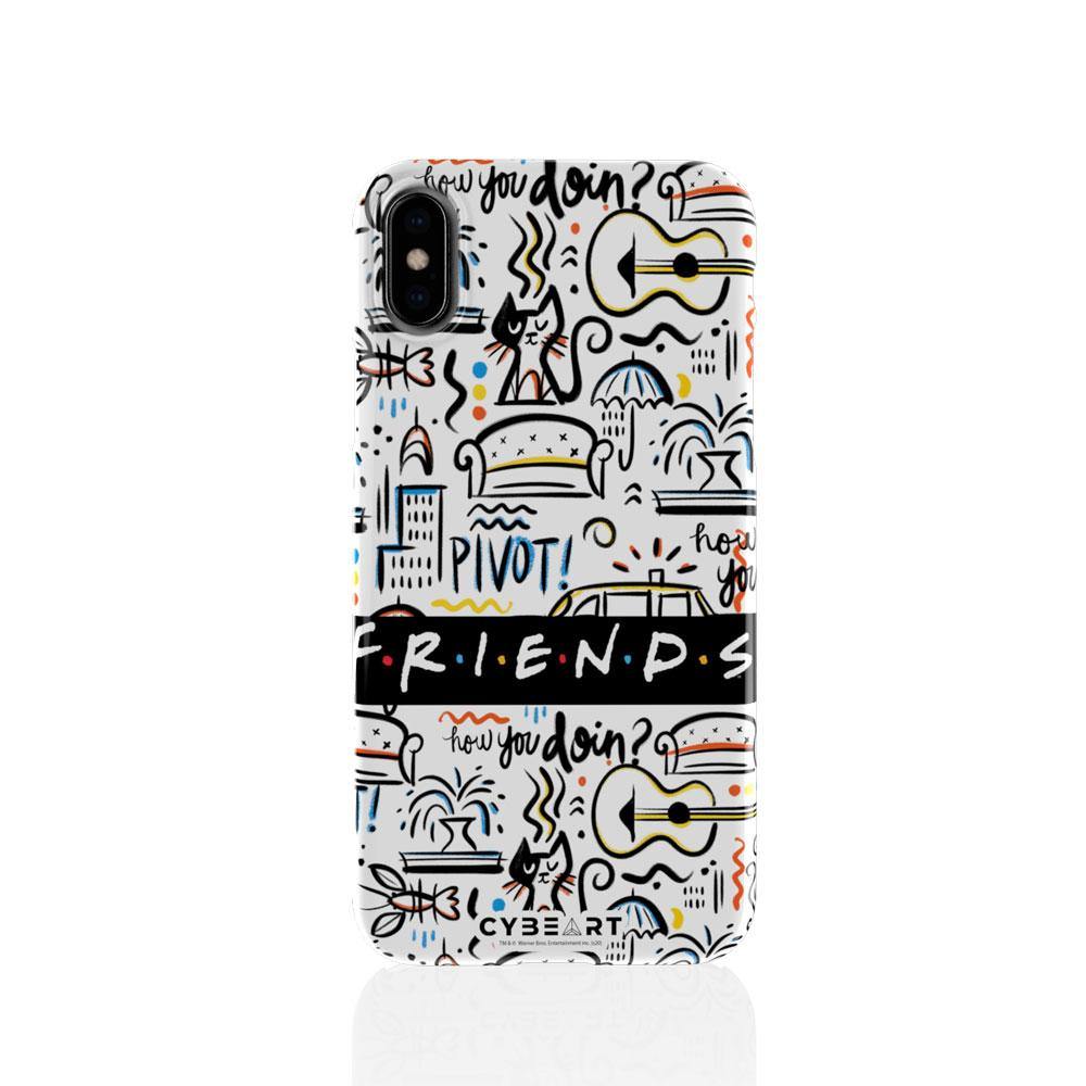 Friends Logo Pattern - Cybeart